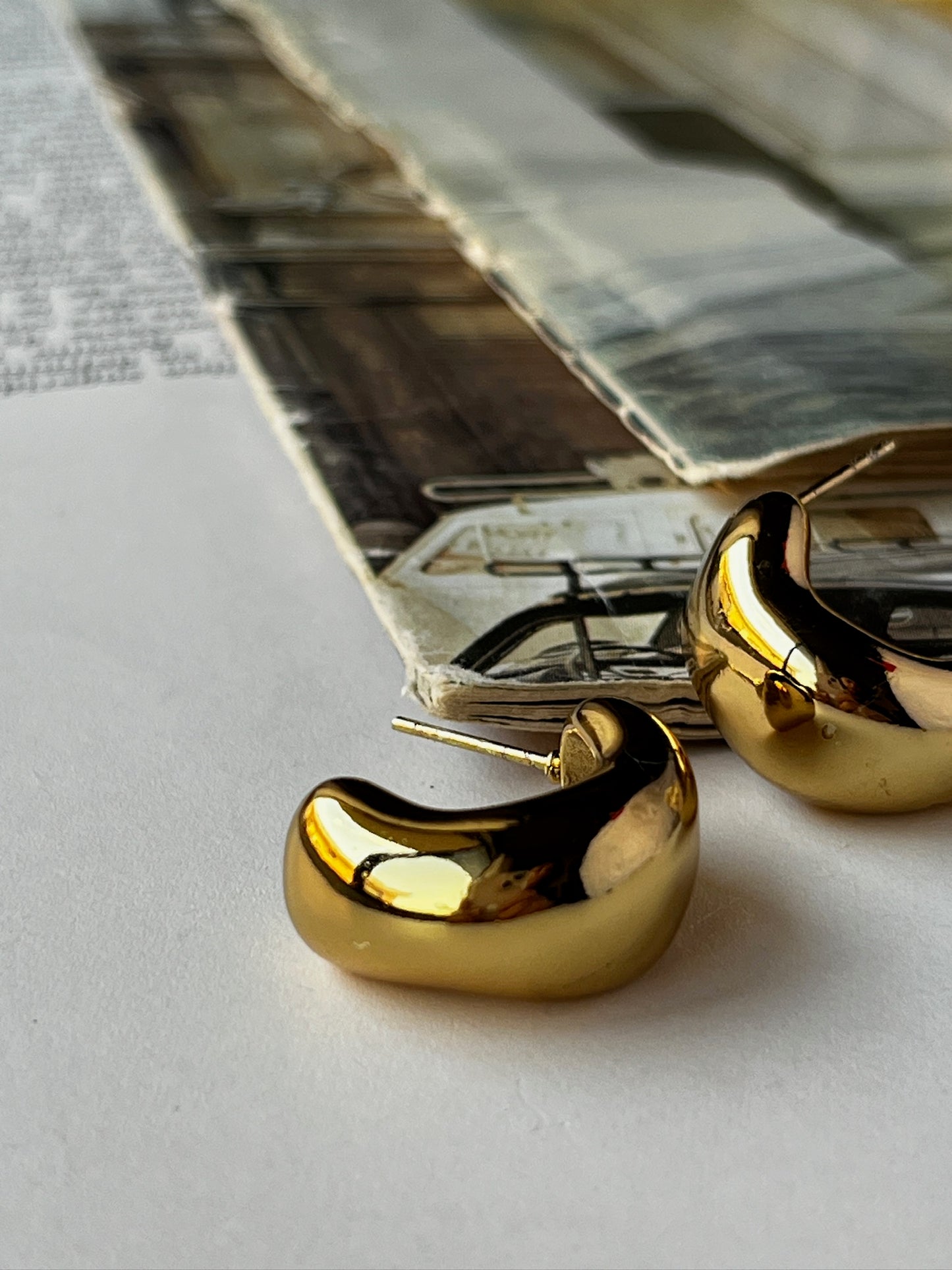 Aretes Lirio