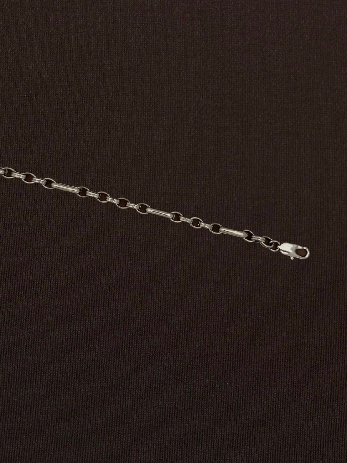 Pulsera Eslabones Plateada