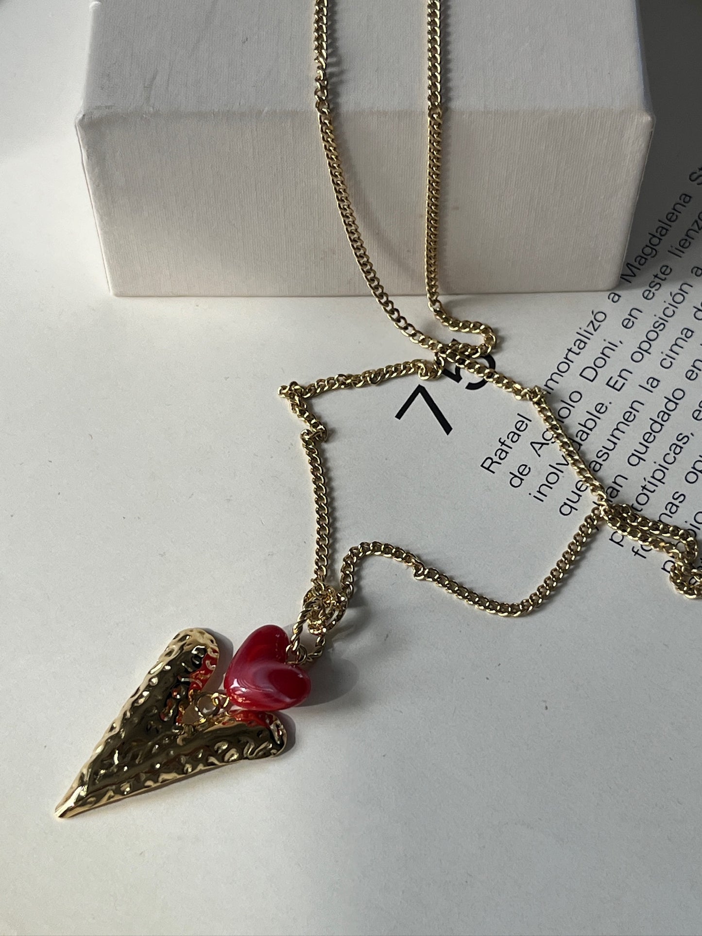 Collar Corazón Fragmentado