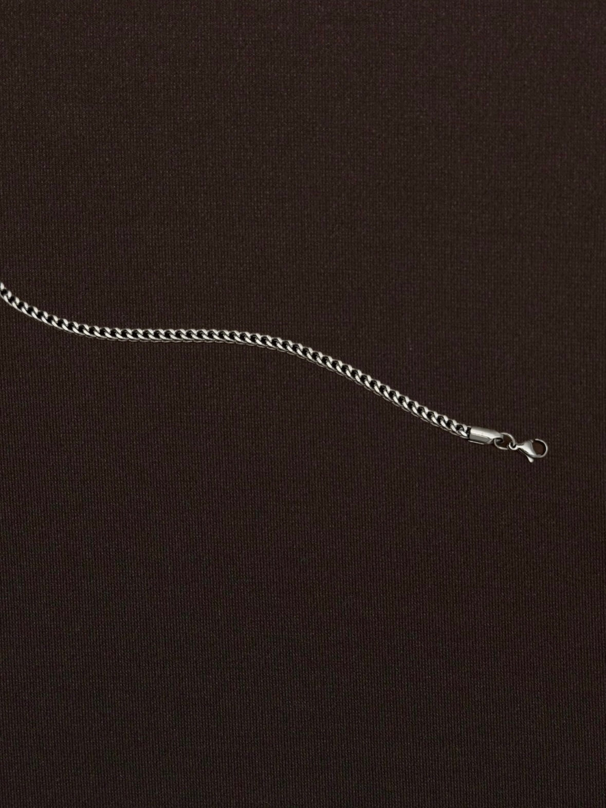 Pulsera Espiga Cuadrada Plateada