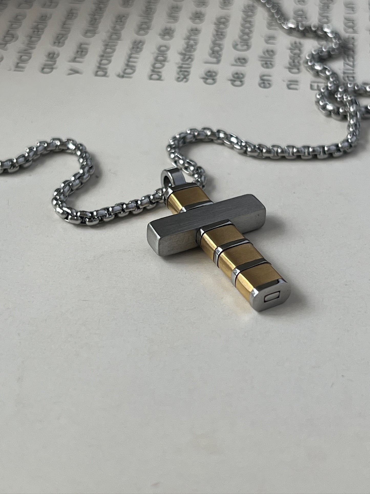 Cadena Cruz Dual
