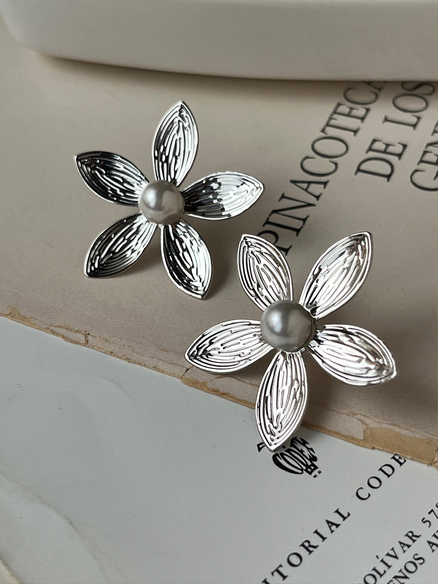 Aretes Pearl Blossom