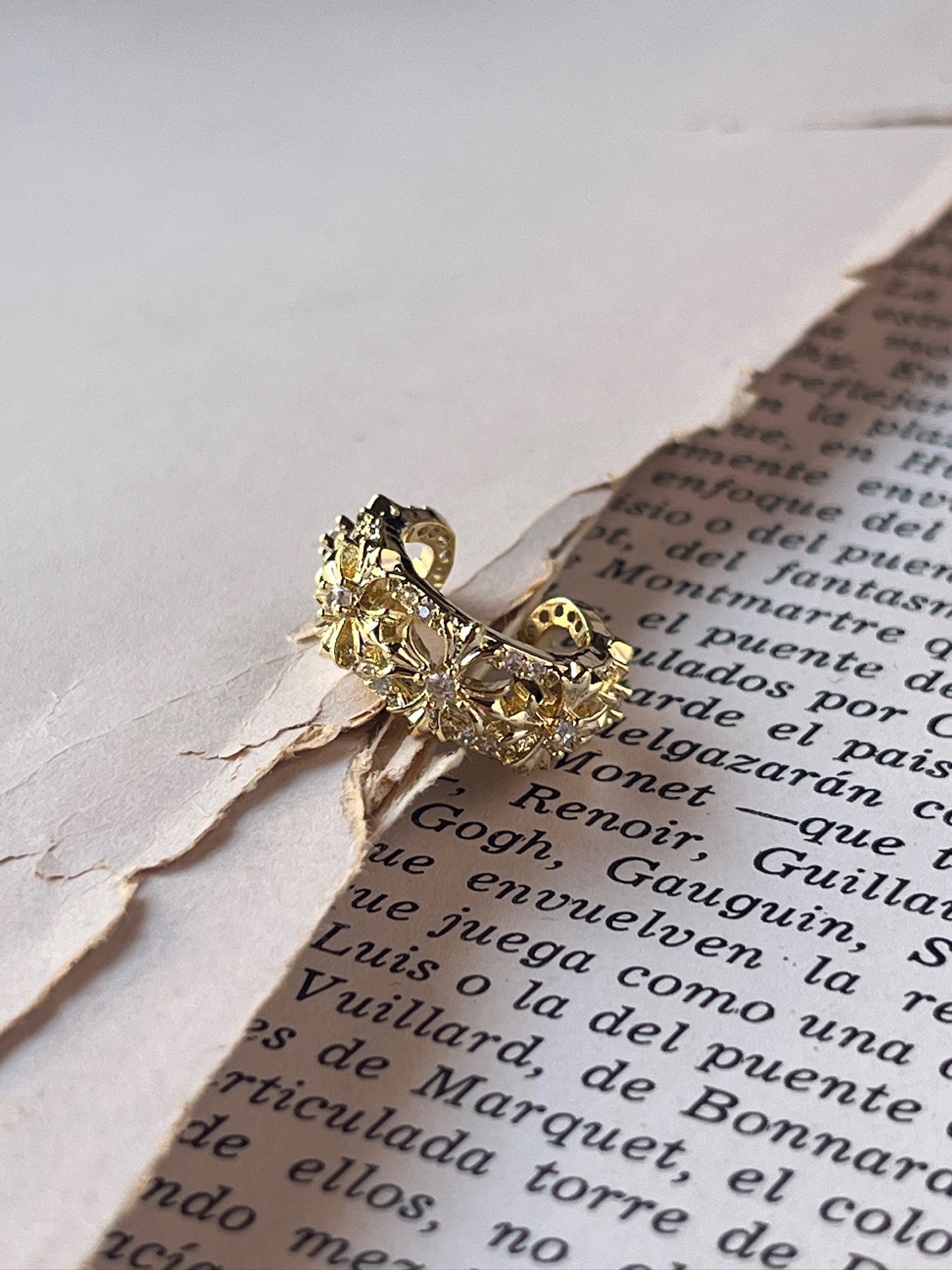 Earcuff Zafiro