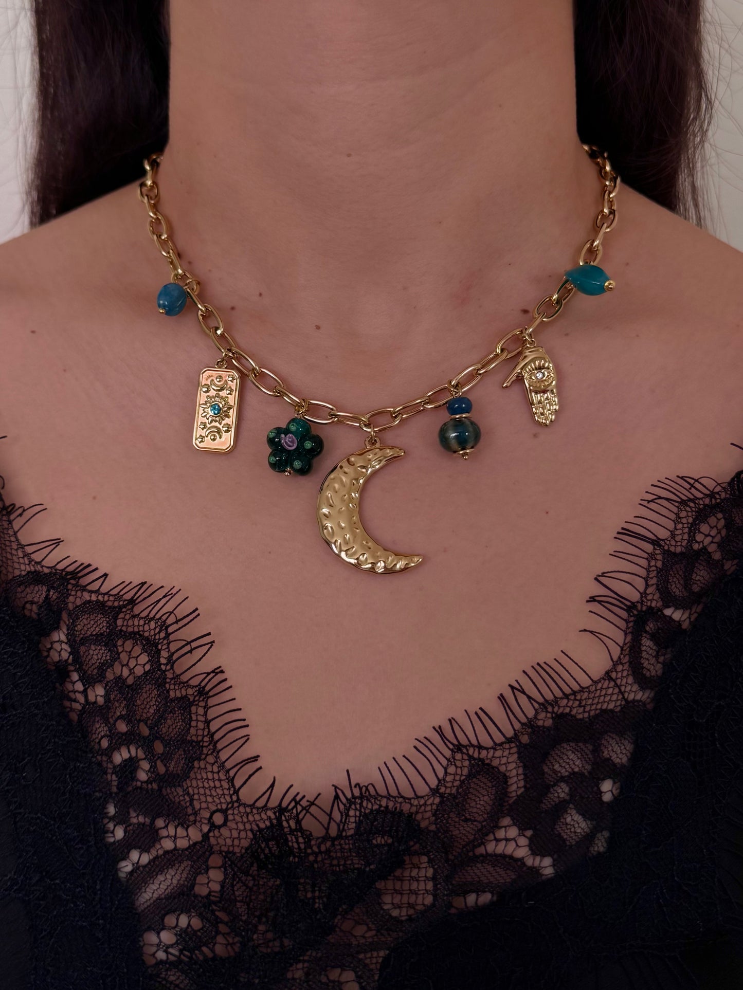 Collar Luna Grande
