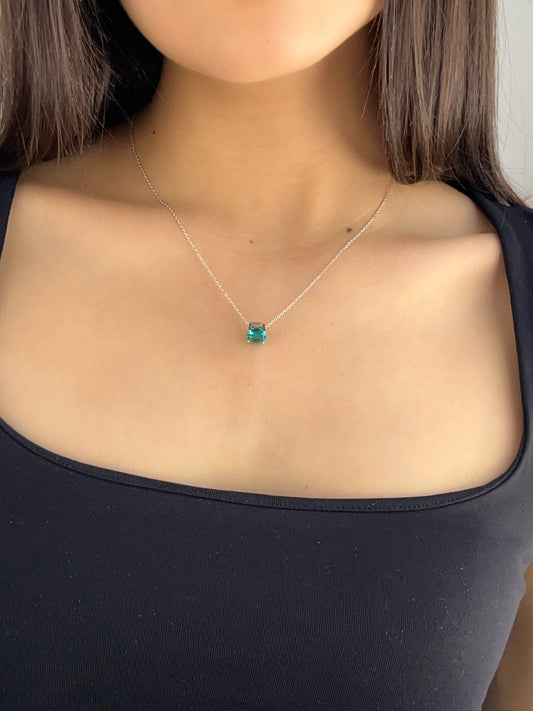 Collar Destello Verde