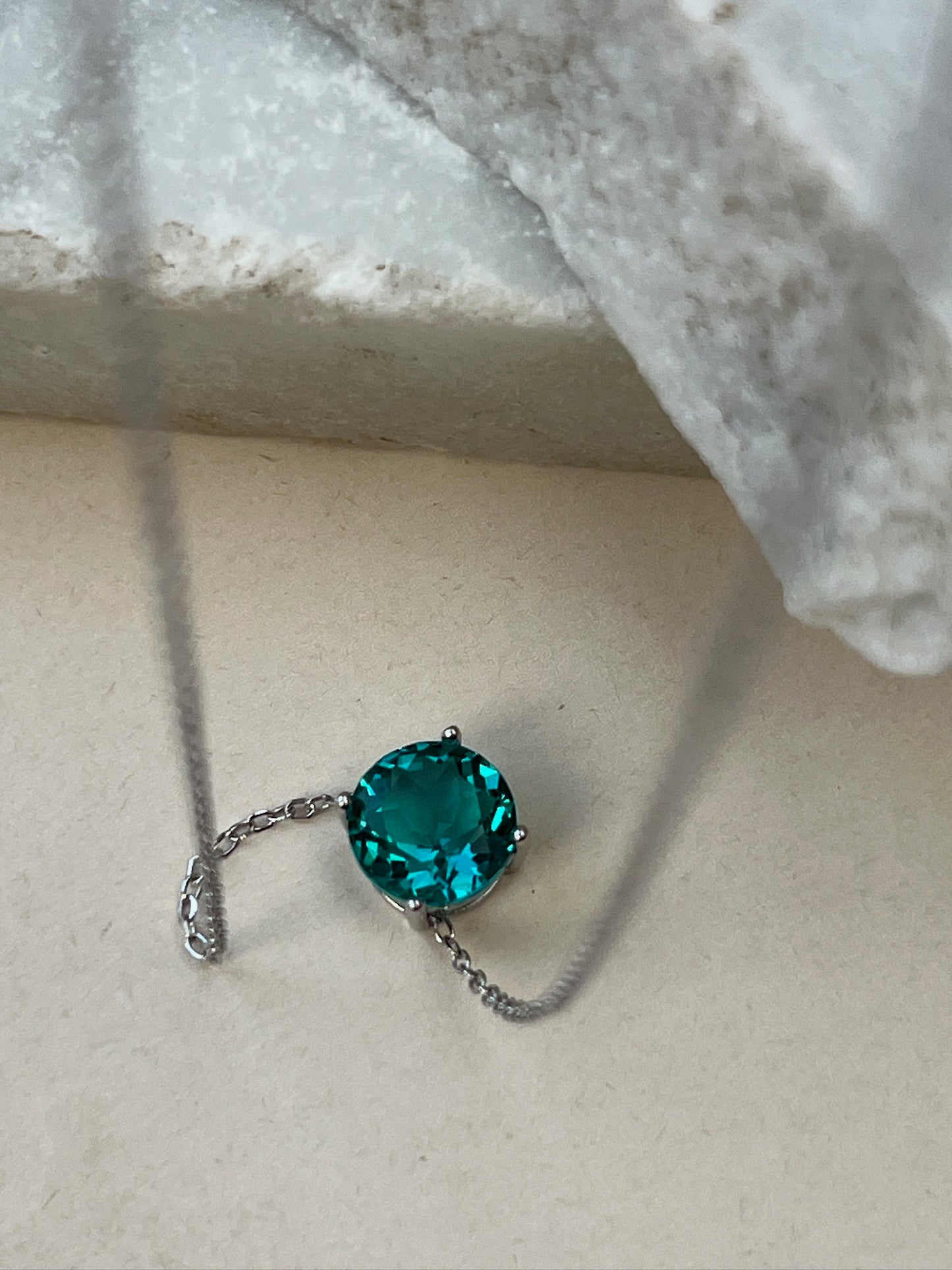 Collar Destello Verde