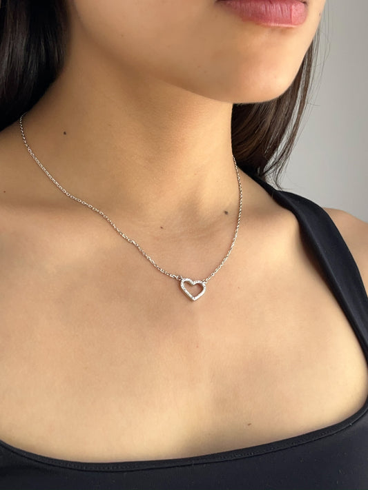 Collar Corazón Contour