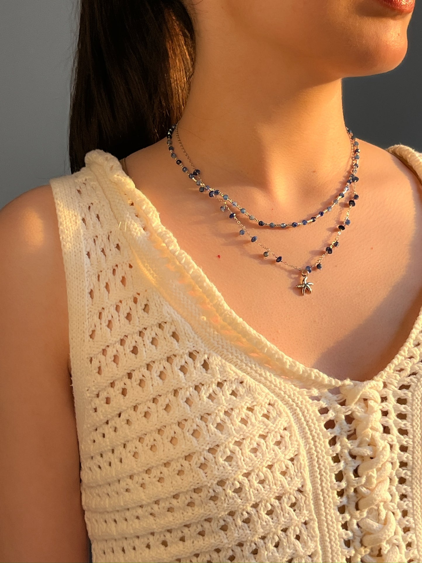 Collar Aurora Blanca