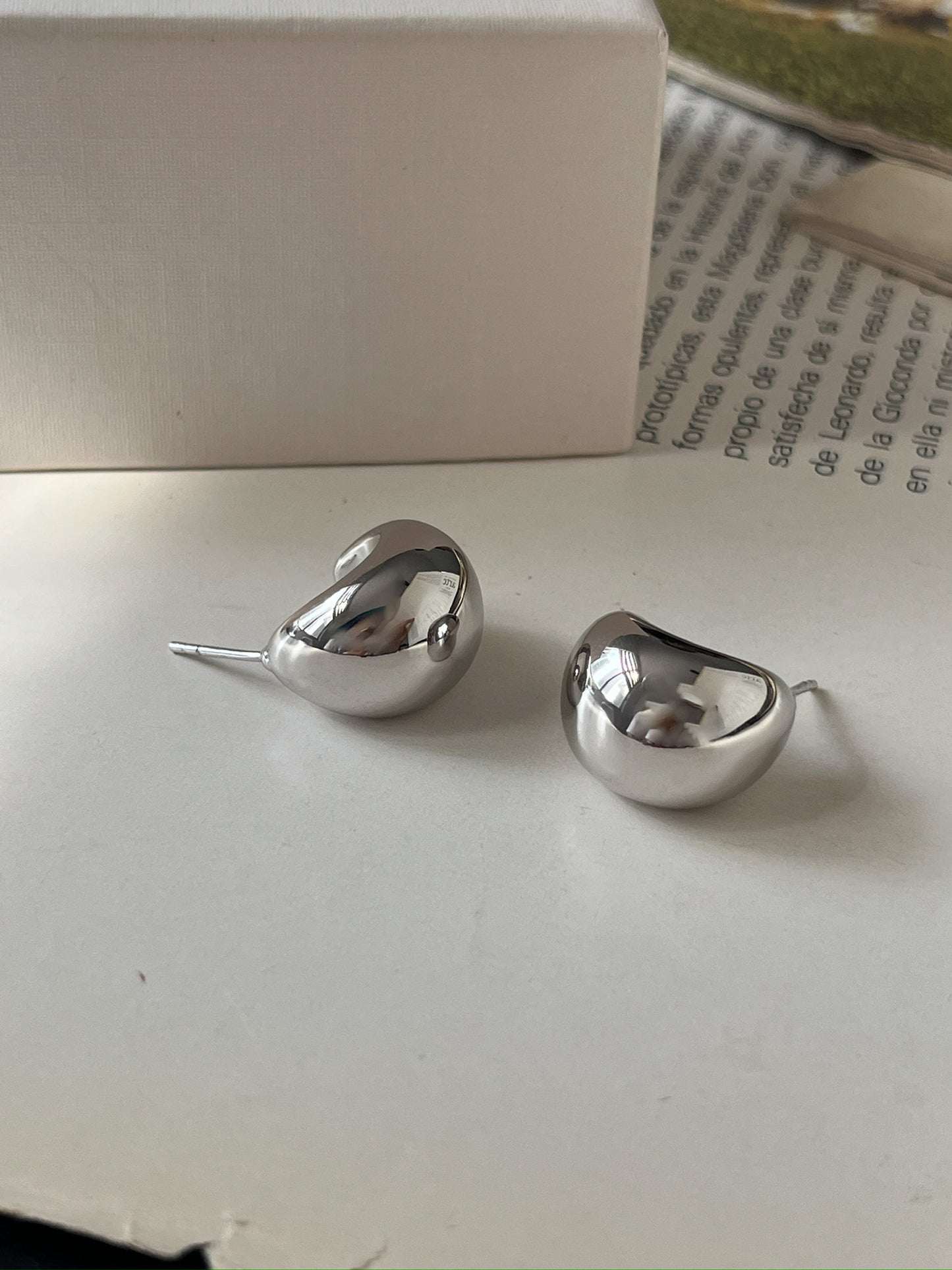 Aretes Colibrí de Plata