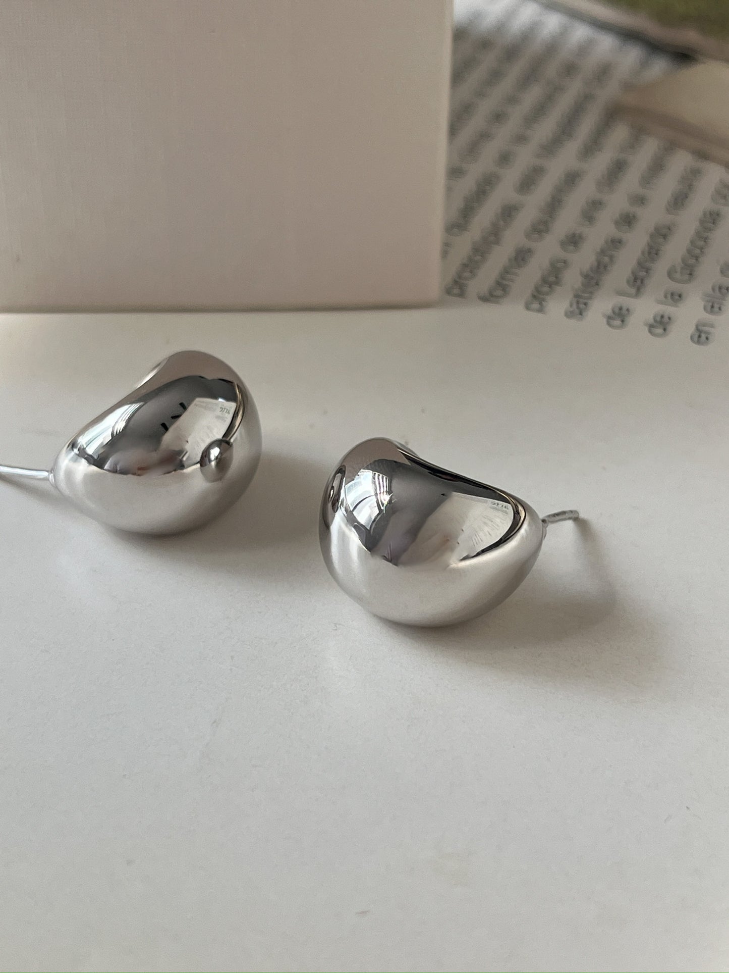 Aretes Colibrí de Plata