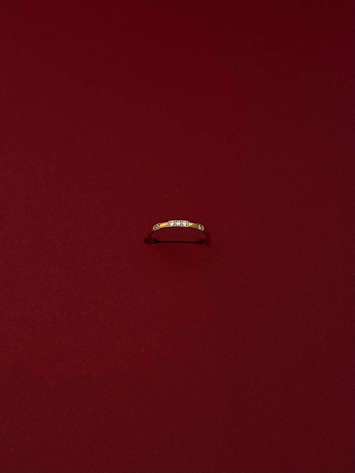 Anillo Media Churumbela Blanca