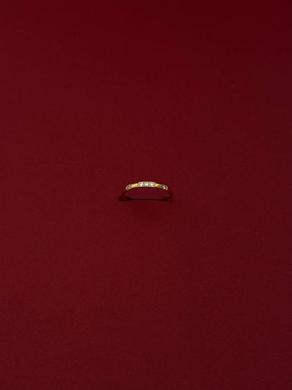 Anillo Media Churumbela Blanca