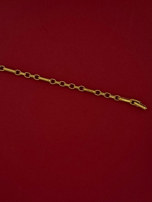 Pulsera Eslabones Dorada