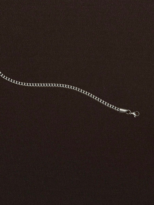 Pulsera Espiga Cuadrada Plateada