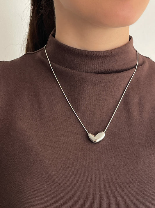 Collar Corazón Natural