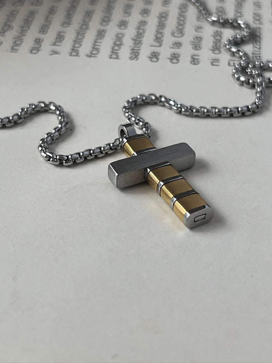 Cadena Cruz Dual
