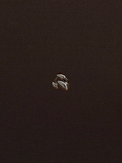 Anillo Óvalos Entretejidos Plateado