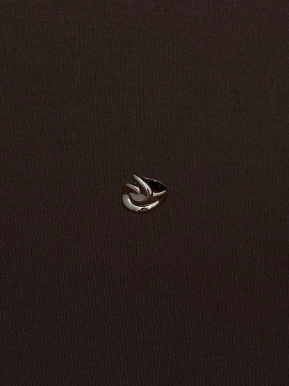 Anillo Entrelazado C Plateado