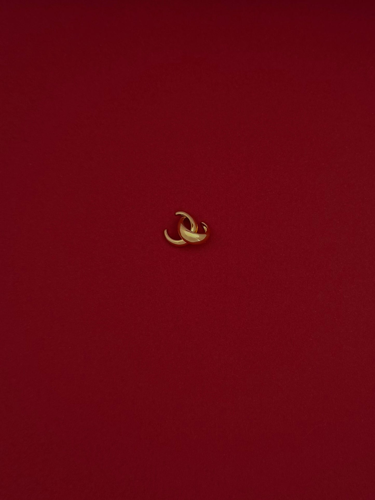 Ear Cuff Bicolor Dos Líneas Lisas