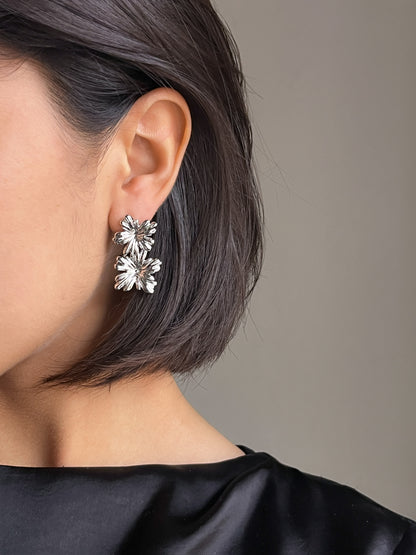 Aretes Bloom Duo Gold
