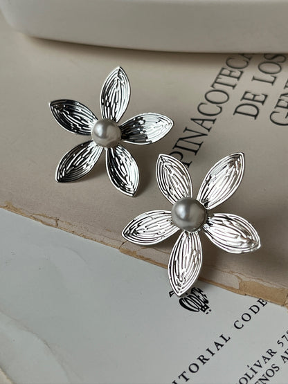 Aretes Pearl Blossom