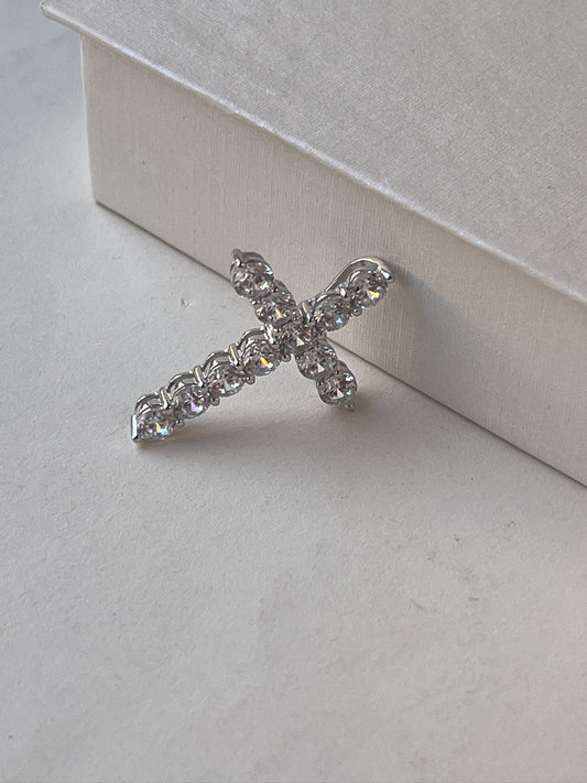 Dije Cruz de Zirconias