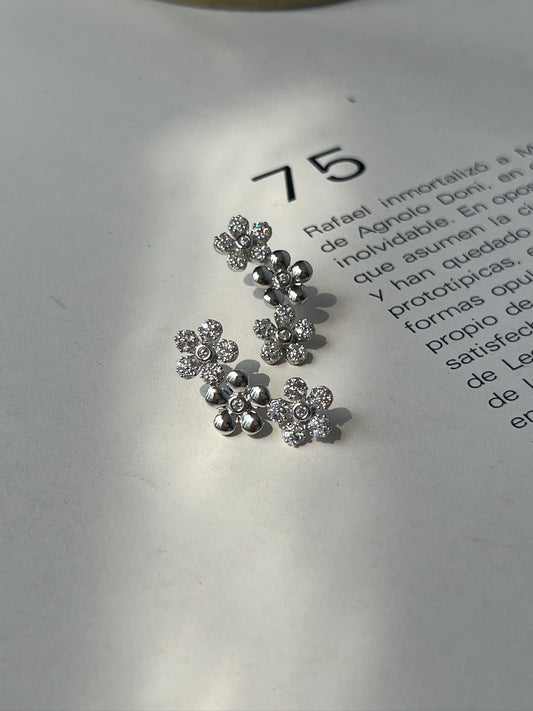 Aretes Flor de Luna
