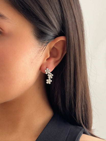 Aretes Flor de Luna