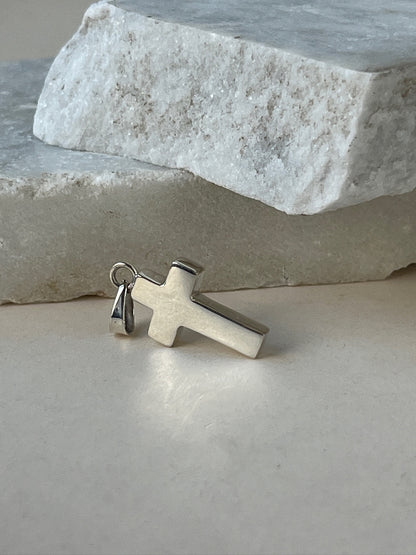 Dije Cruz Rectangular