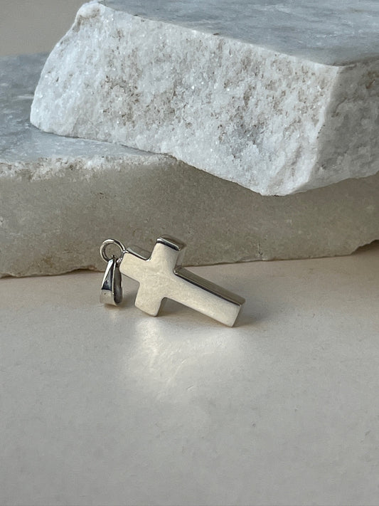 Dije Cruz Rectangular