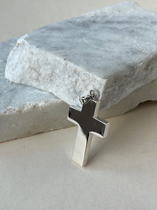 Dije Cruz Rectangular