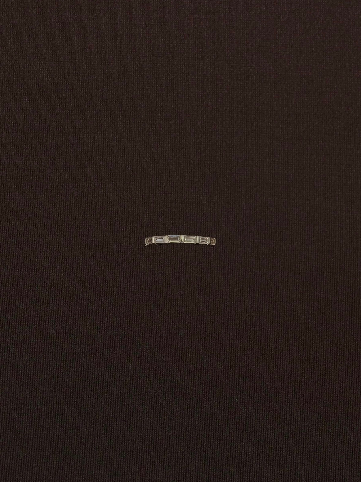 Anillo Churumbela Rectangular Blanca