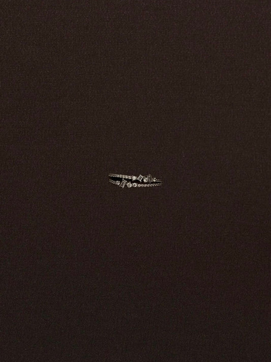 Anillo Doble Línea con Rectangulares y Circulares