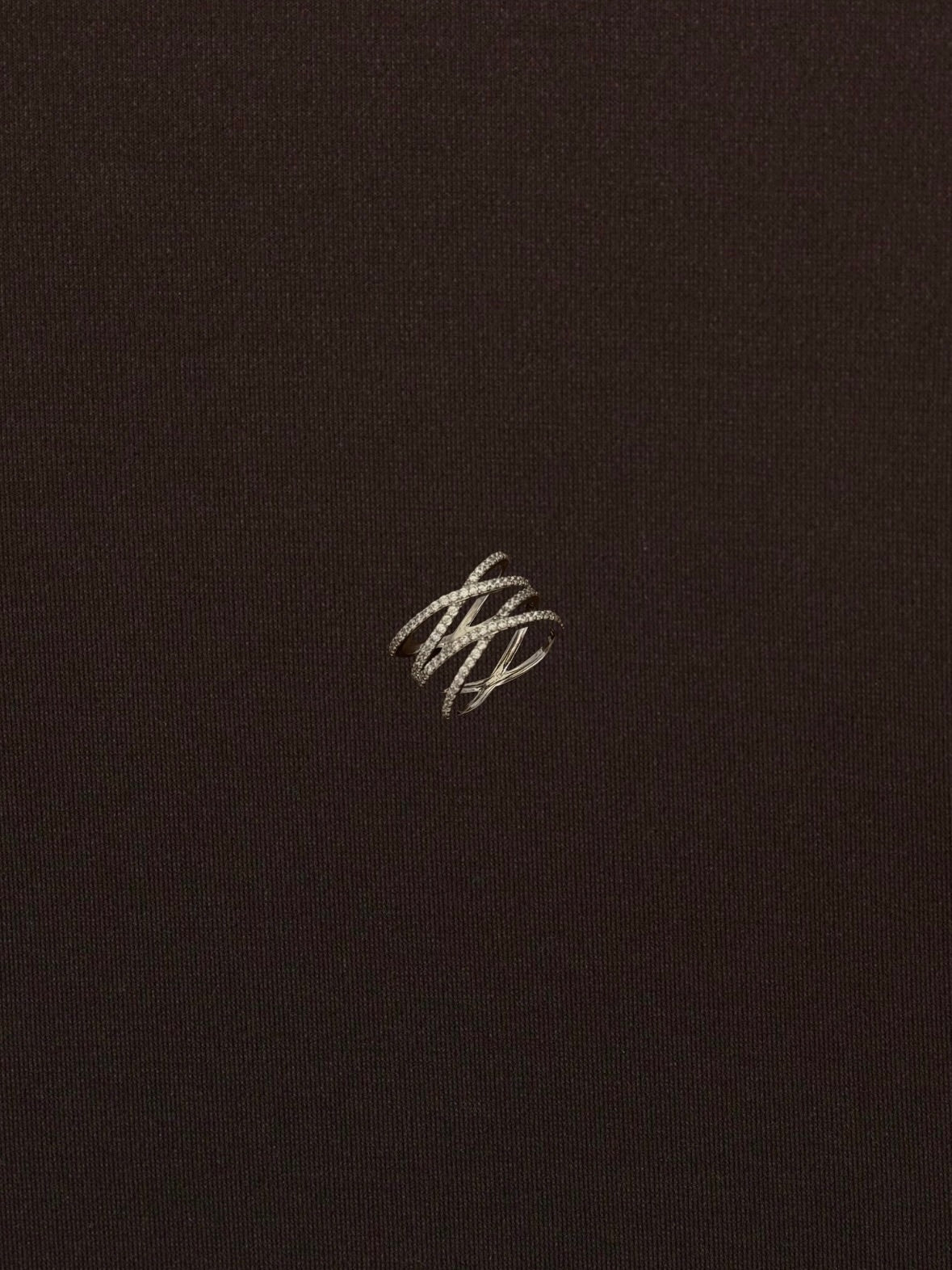 Anillo Doble X de Zirconias