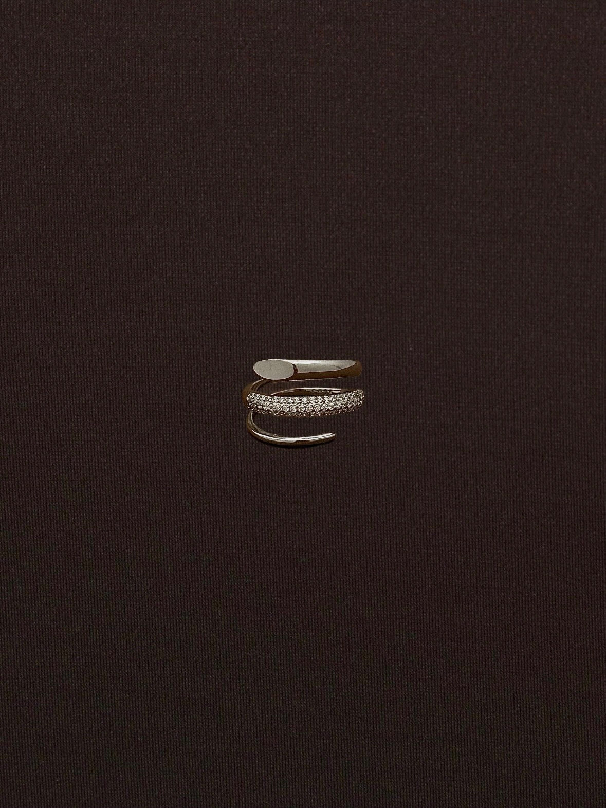 Anillo Triple Línea Mixta