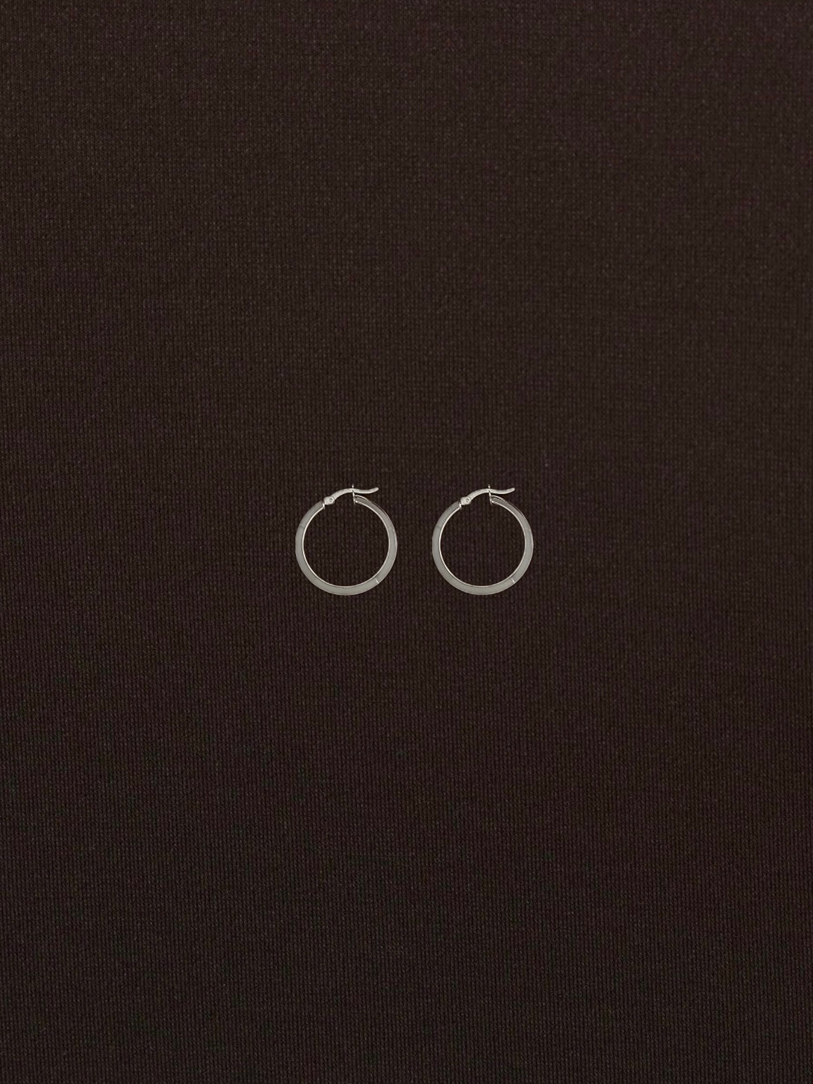 Arracadas Aplastadas Lisas