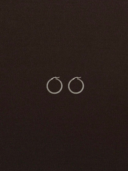 Arracadas Aplastadas Lisas