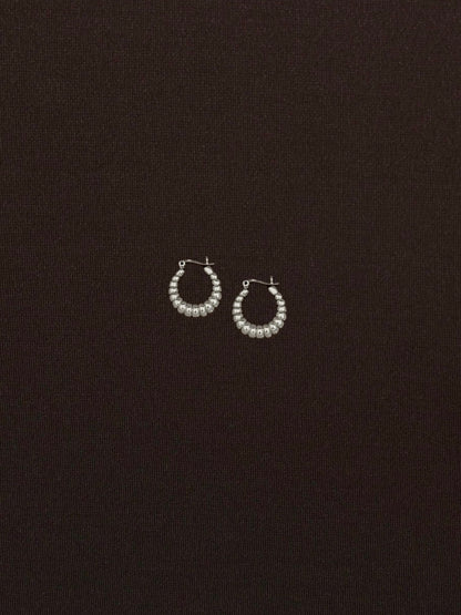 Arracadas Chunky Bolsa Rayada