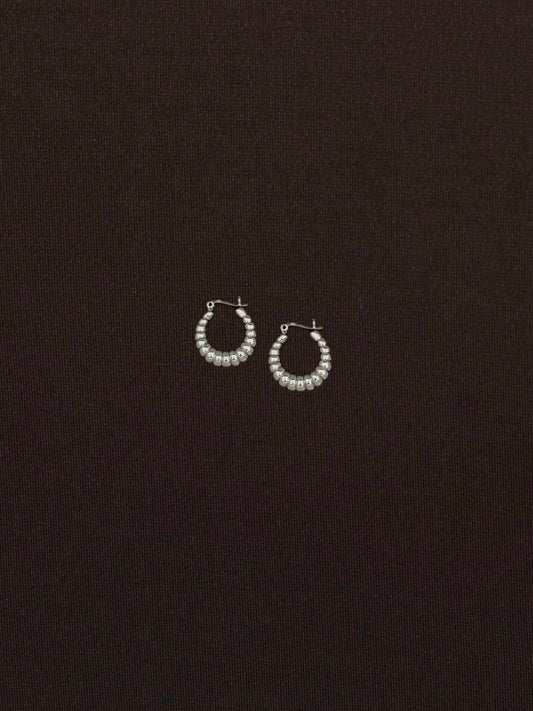 Arracadas Chunky Bolsa Rayada