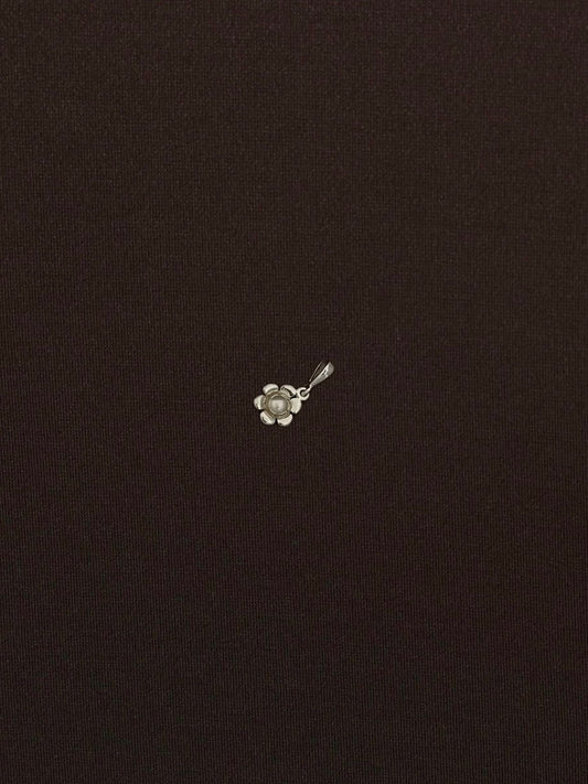 Dije Flor con Perla Central