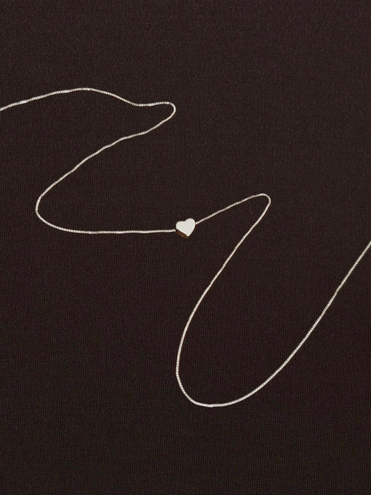 Collar Corazón Rectangular Mini