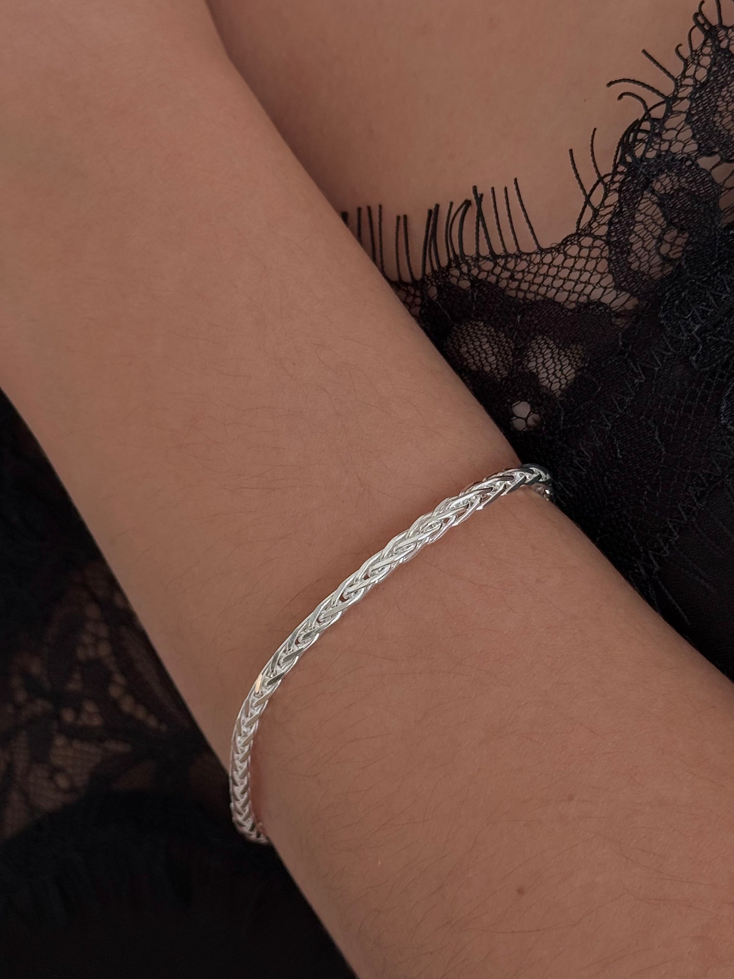 Pulsera Espiga Cuadrada