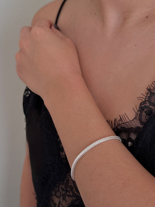 Pulsera Espiga Cuadrada