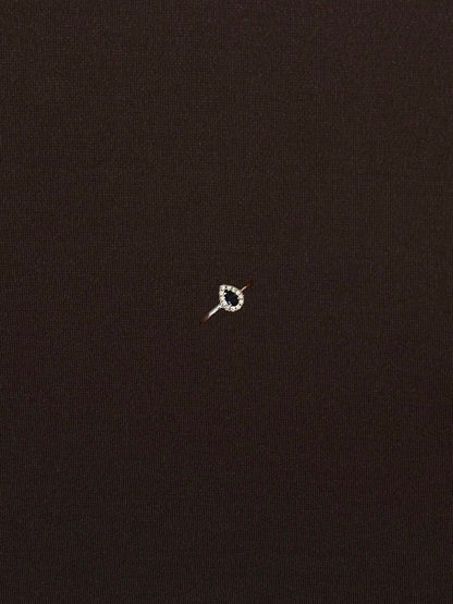 Anillo Gota Azul Rellena de Zirconia