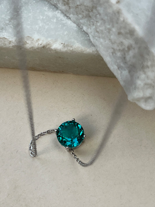 Collar Destello Verde