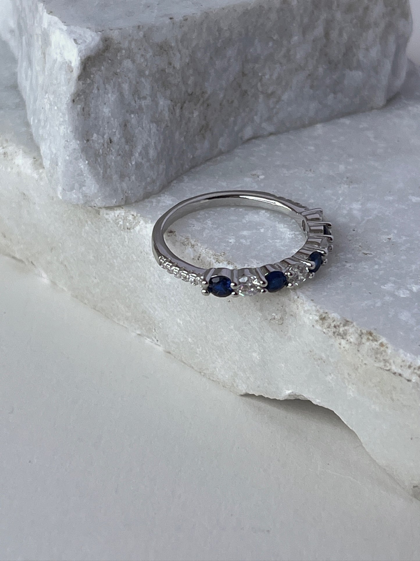 Anillo Galaxia Azul