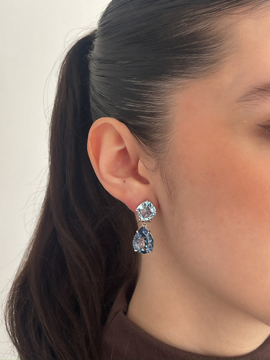 Aretes Sky Rombo