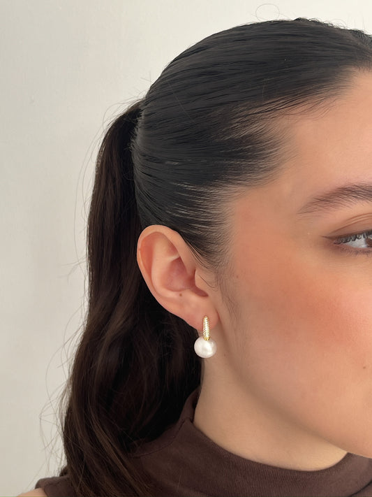Aretes Velo Dorado