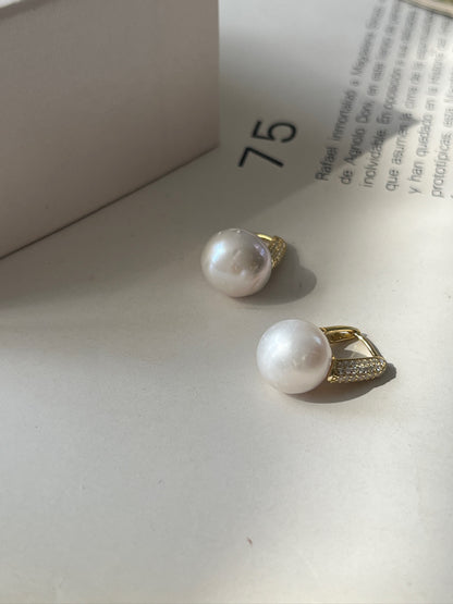 Aretes Velo Dorado
